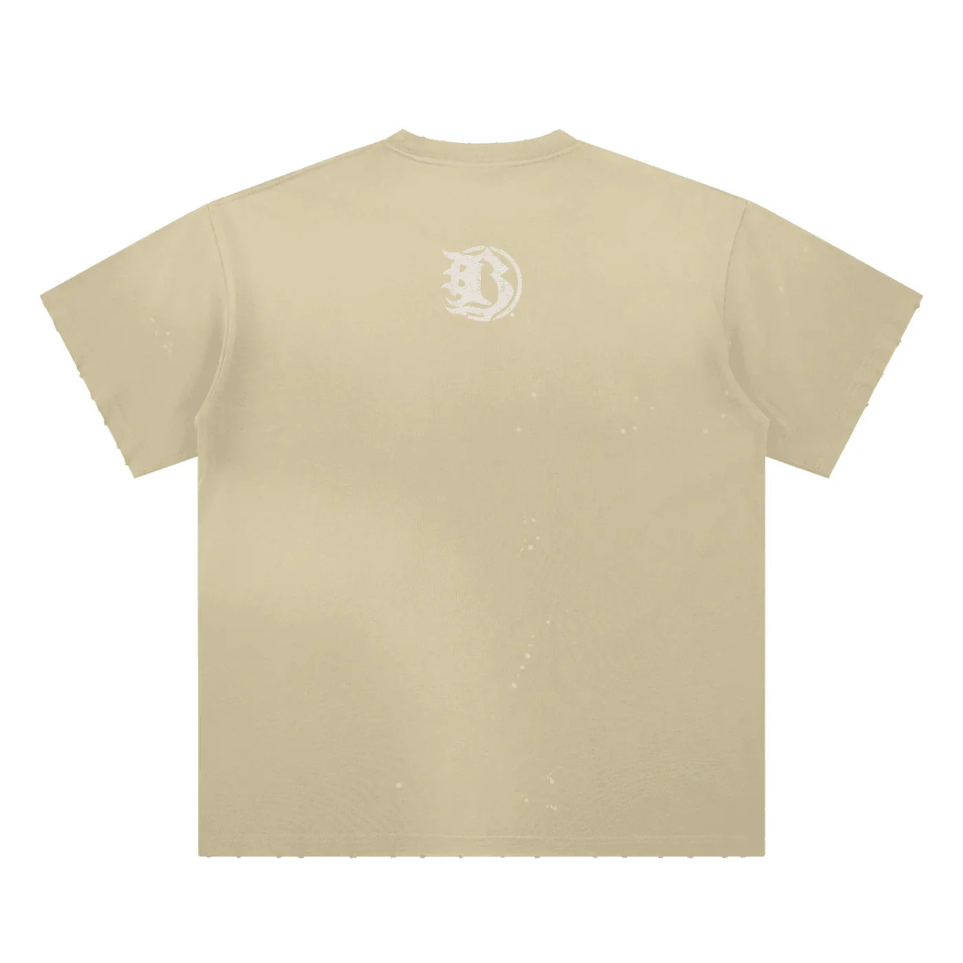 BEESMOOVE Tribal Mark Tee Sunfade Paint Splatter T-Shirt - Beesmoove