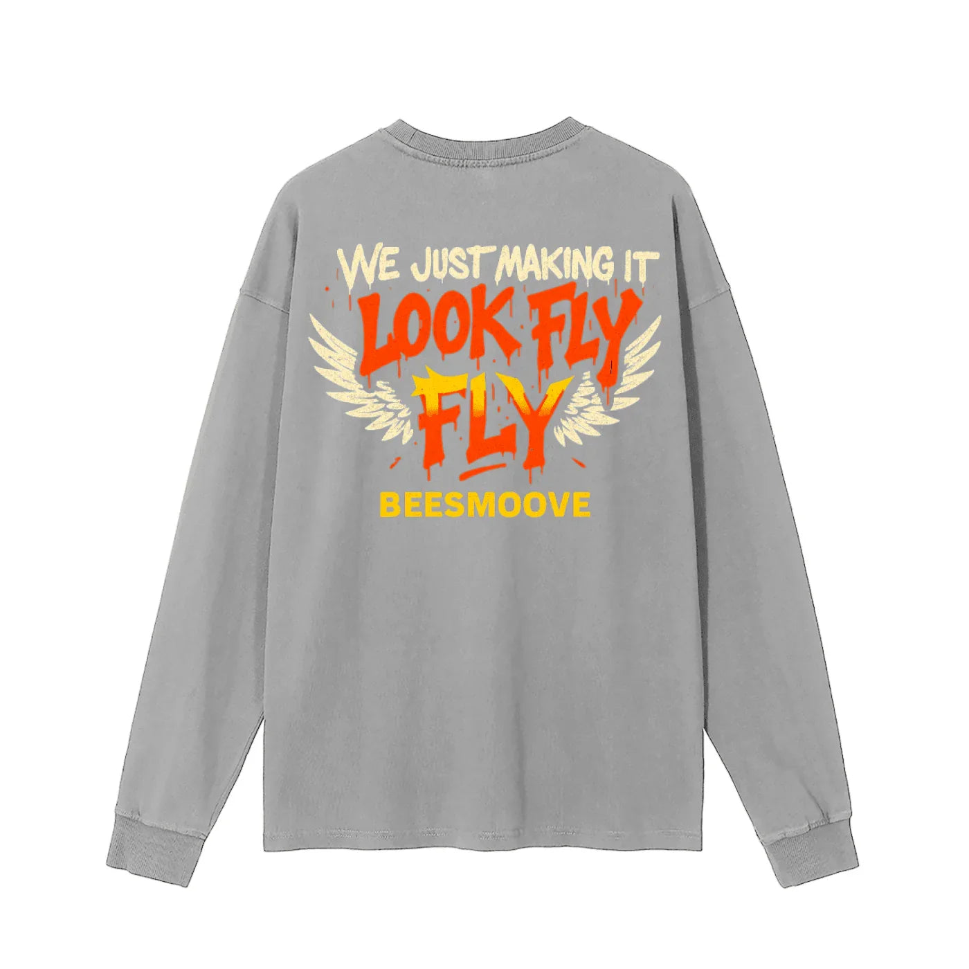 BEESMOOVE God wrote the vision Long Sleeve T-shirt - Beesmoove