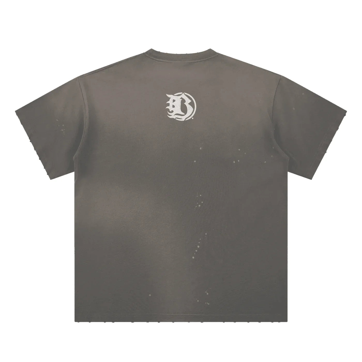 BEESMOOVE Tribal Mark Tee Sunfade Paint Splatter T-Shirt - Beesmoove