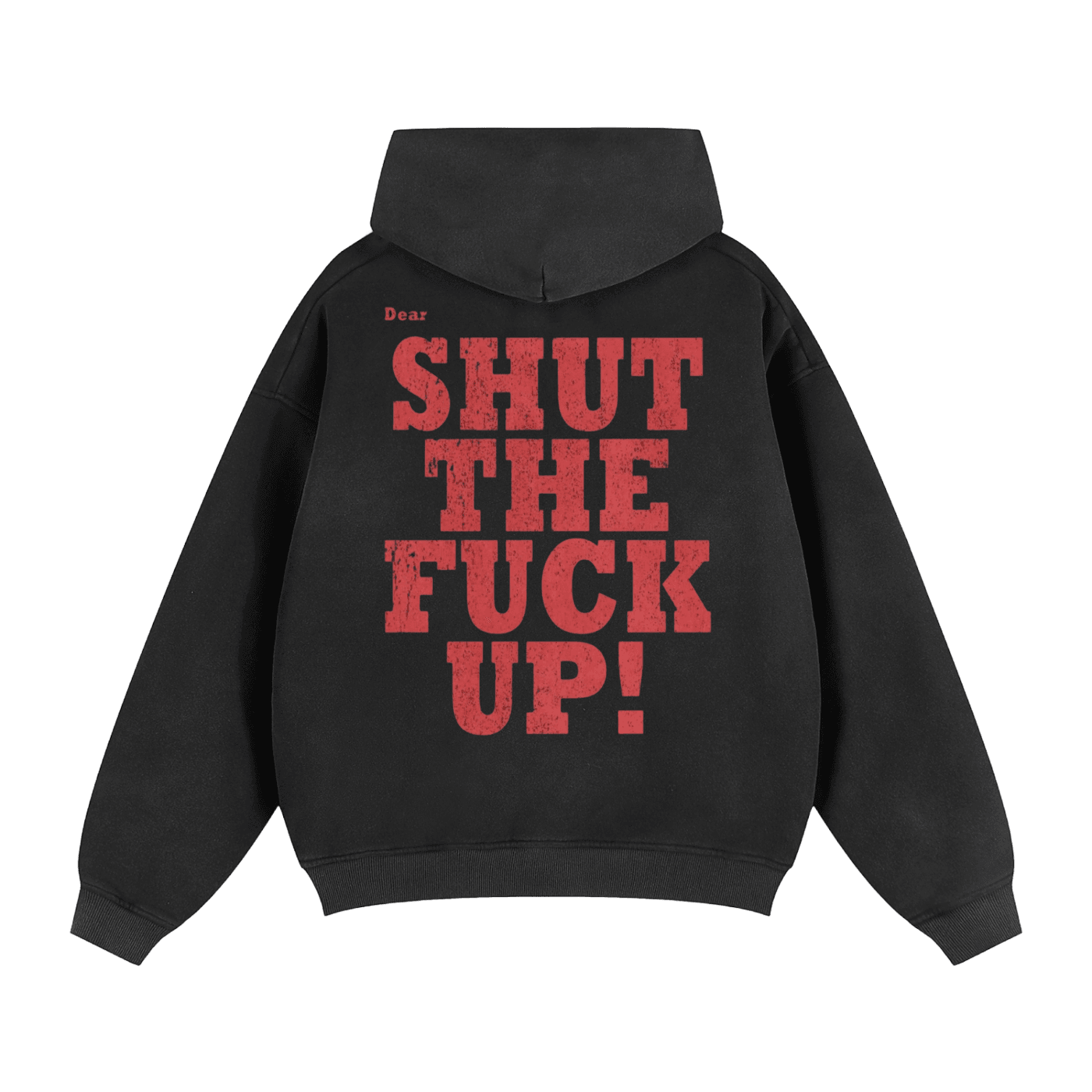 BEESMOOVE Global Hive Edition Two-way Zipper Boxy Fleece Hoodie - Beesmoove
