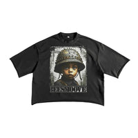 BEESMOOVE Next Gen Soldier Raw Edge T-shirt - Beesmoove