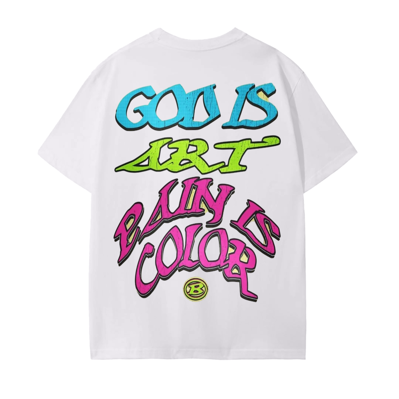BEESMOOVE Anatomy of Faith Cotton T-Shirt - Beesmoove