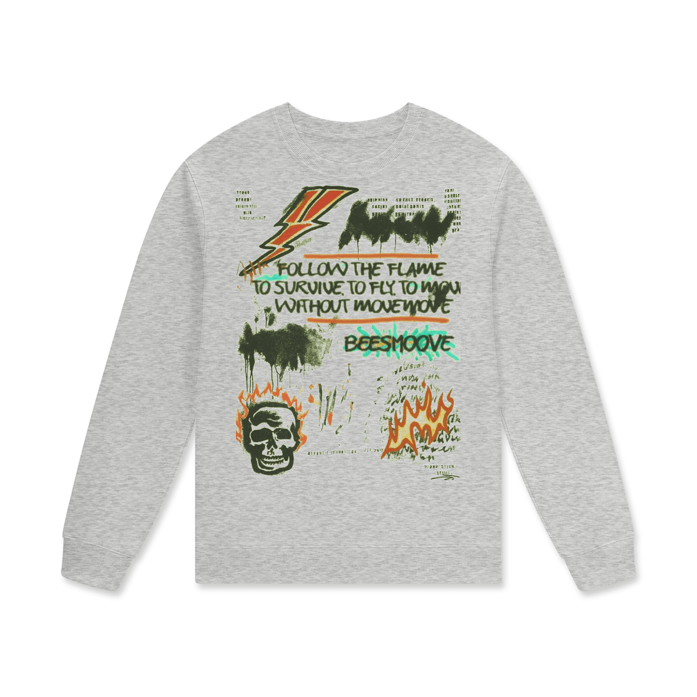 BEESMOOVE Flame Runner Cotton Pullover - Beesmoove