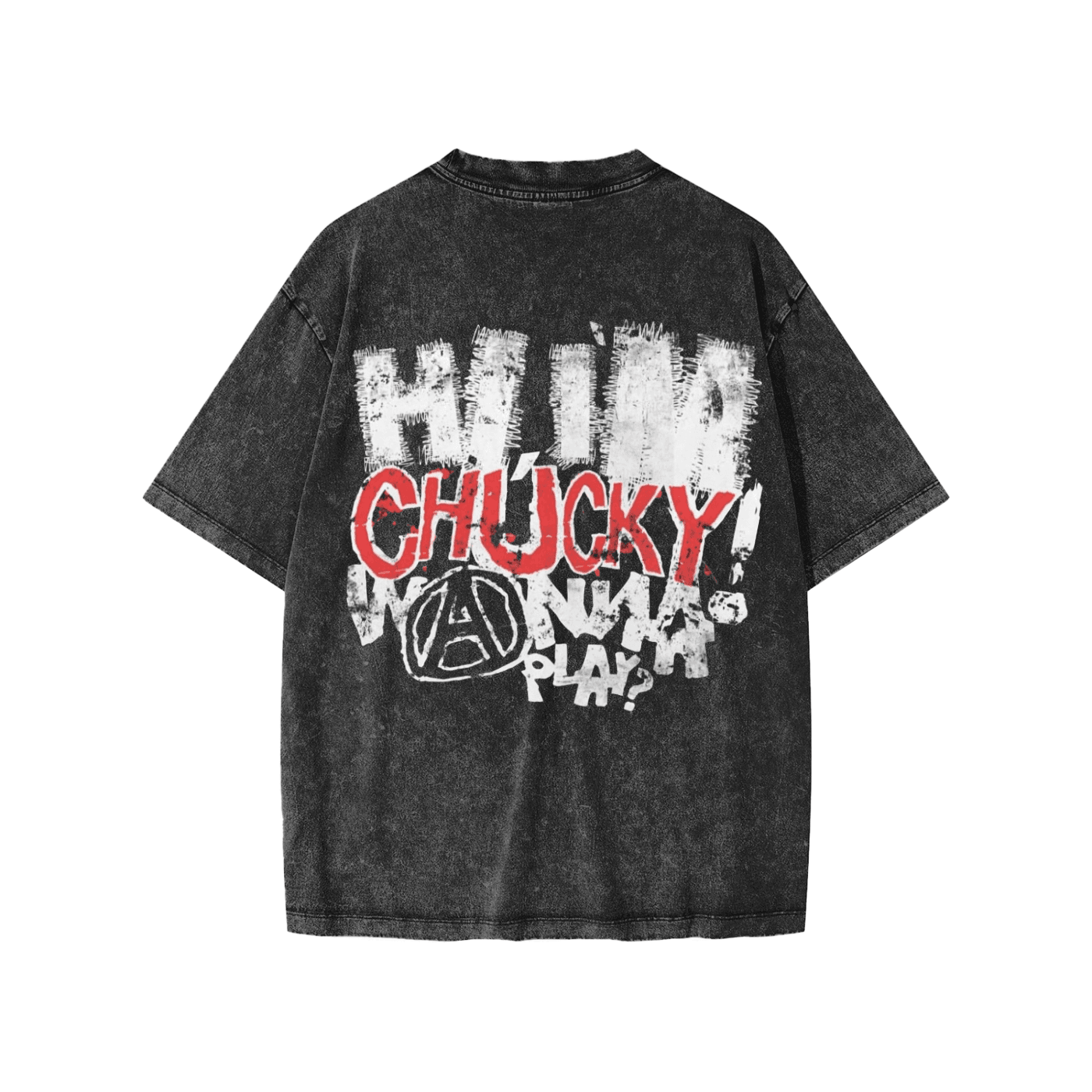 BEESMOOVE Peek-A-Boo Nightmare Washed Kids' T-shirt - Beesmoove