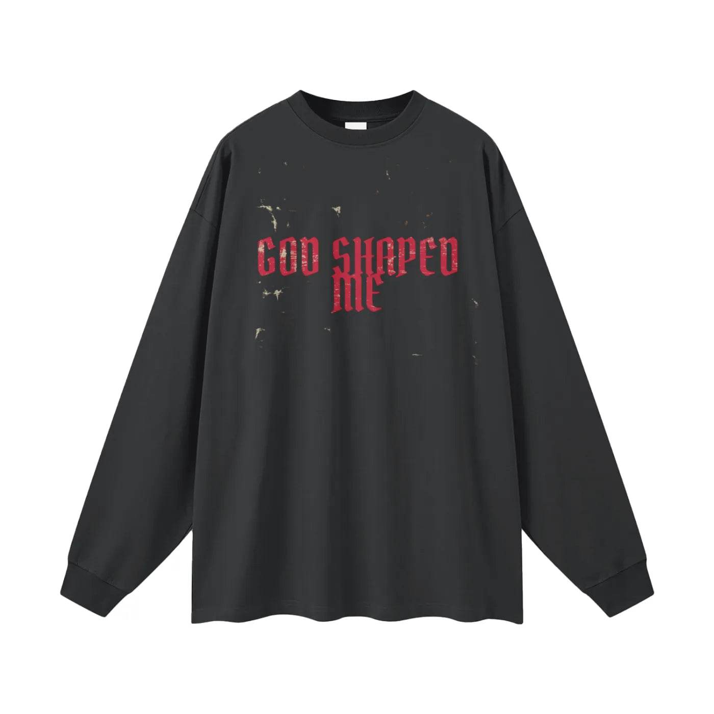 Beesmoove God Shaped Me Long Sleeve Tee - Beesmoove