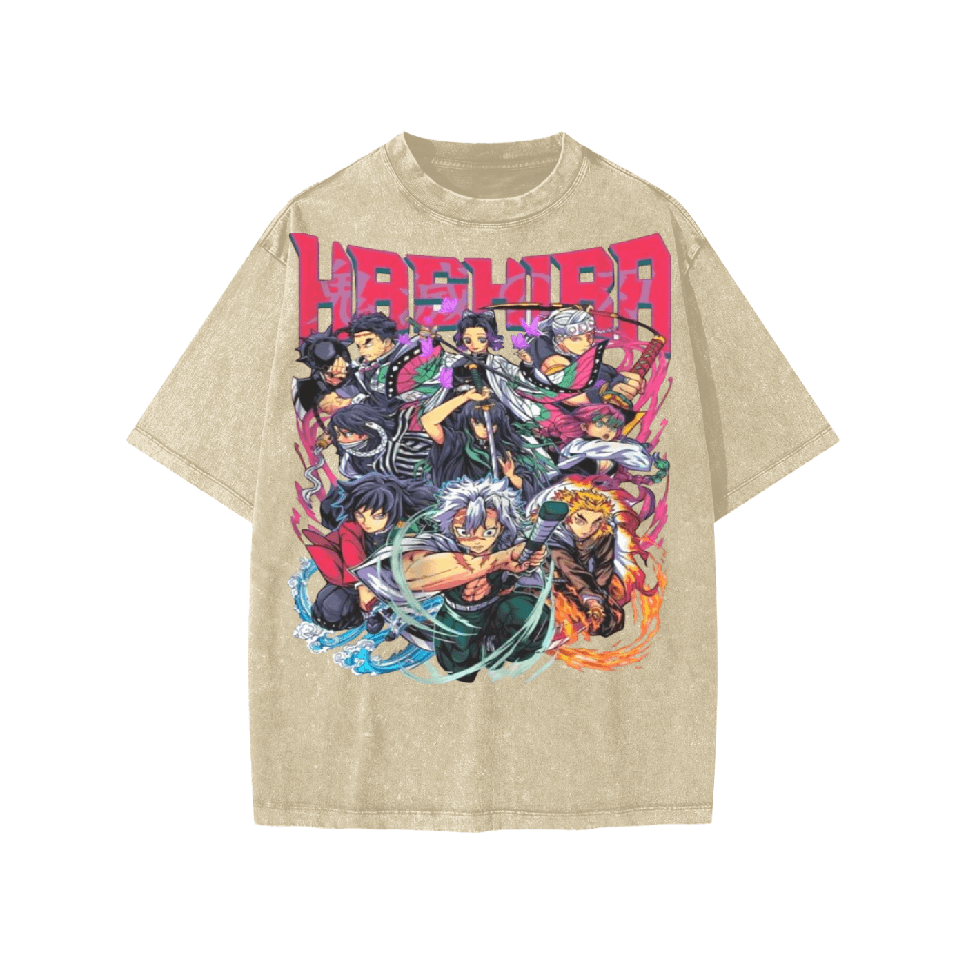 BEESMOOVE Hashira
Snow Washed Kids' T-Shirt - Beesmoove