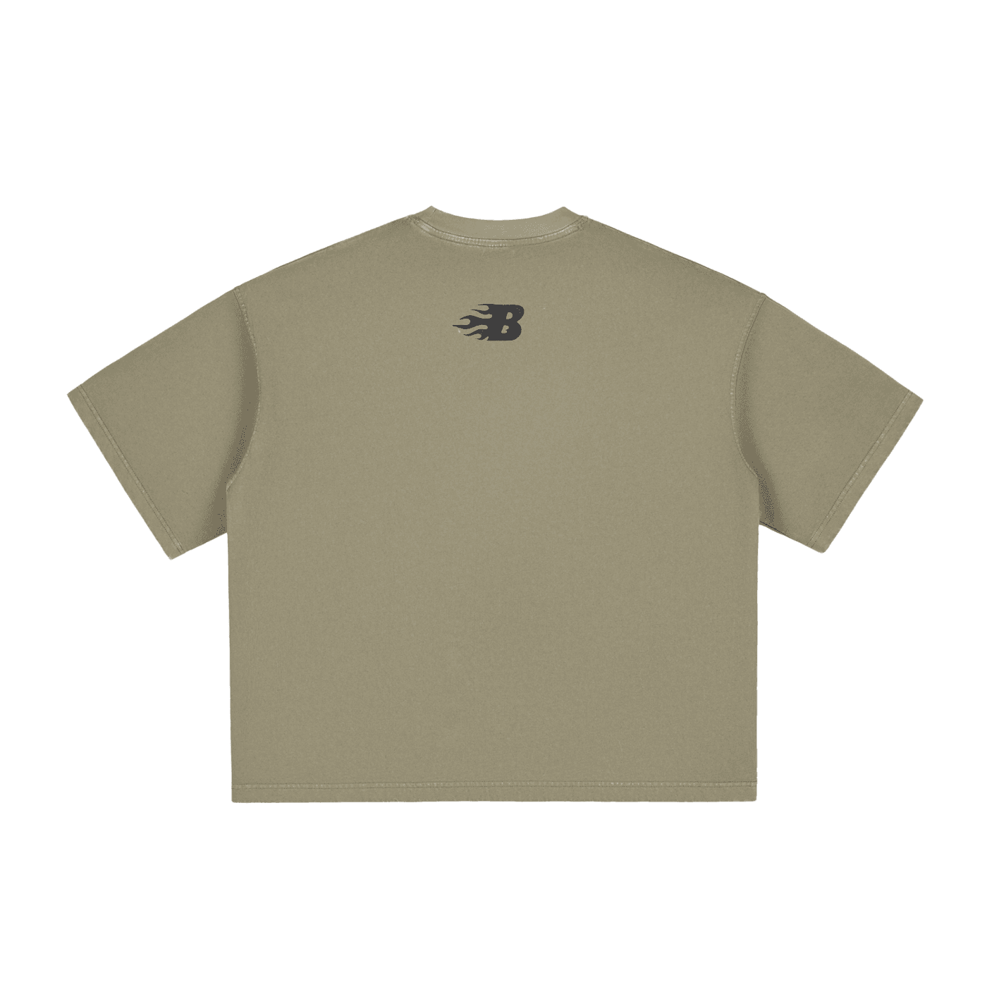 BEESMOOVE War Ready Vintage Washed Boxy T-Shirt - Beesmoove