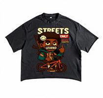 BEESMOOVE BlackSouth LiL BOO Streets Legend Raw Edge T-Shirt
