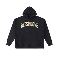 BEESMOOVE Raw-Seam Enzyme Washed Hoodie - Beesmoove
