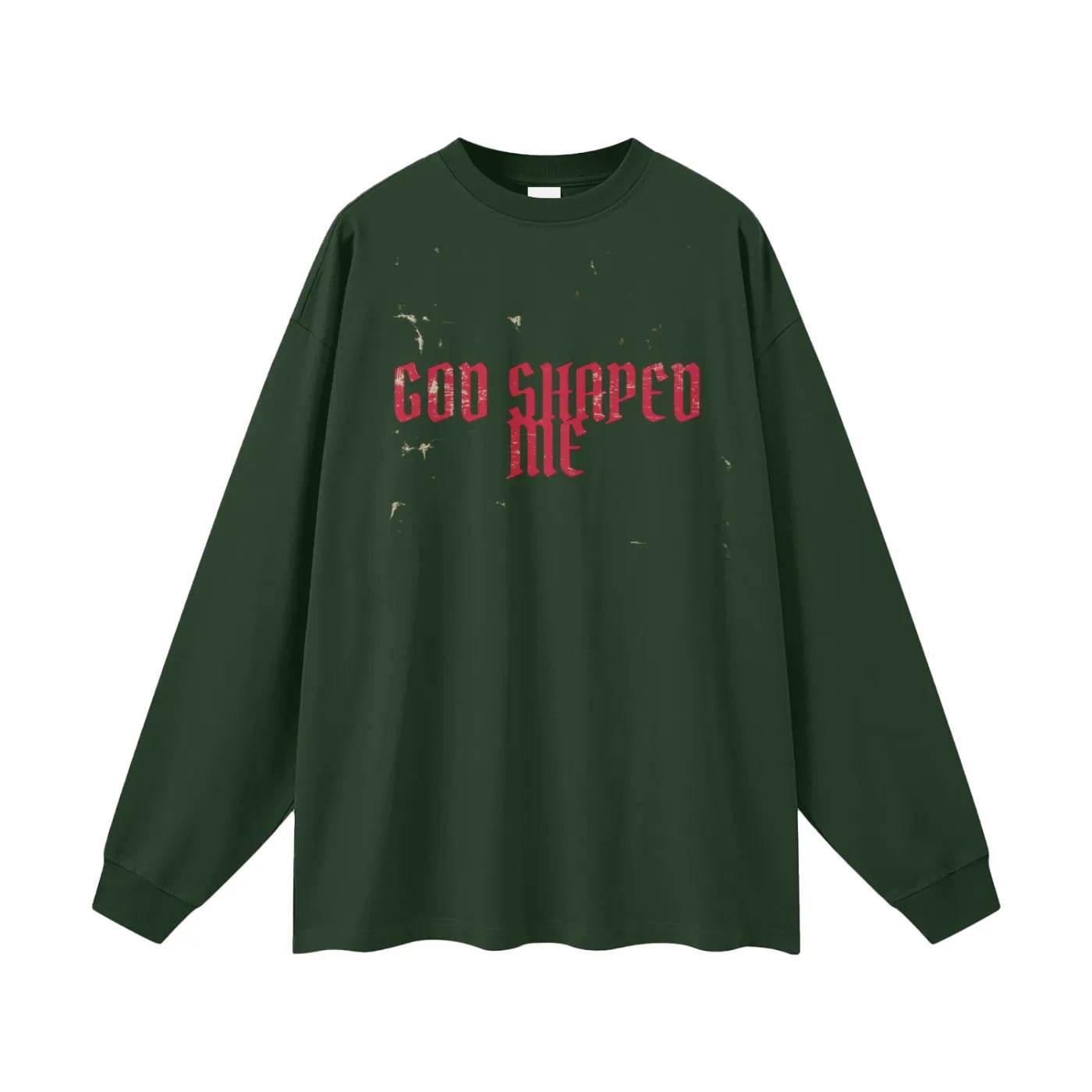 Beesmoove God Shaped Me Long Sleeve Tee - Beesmoove
