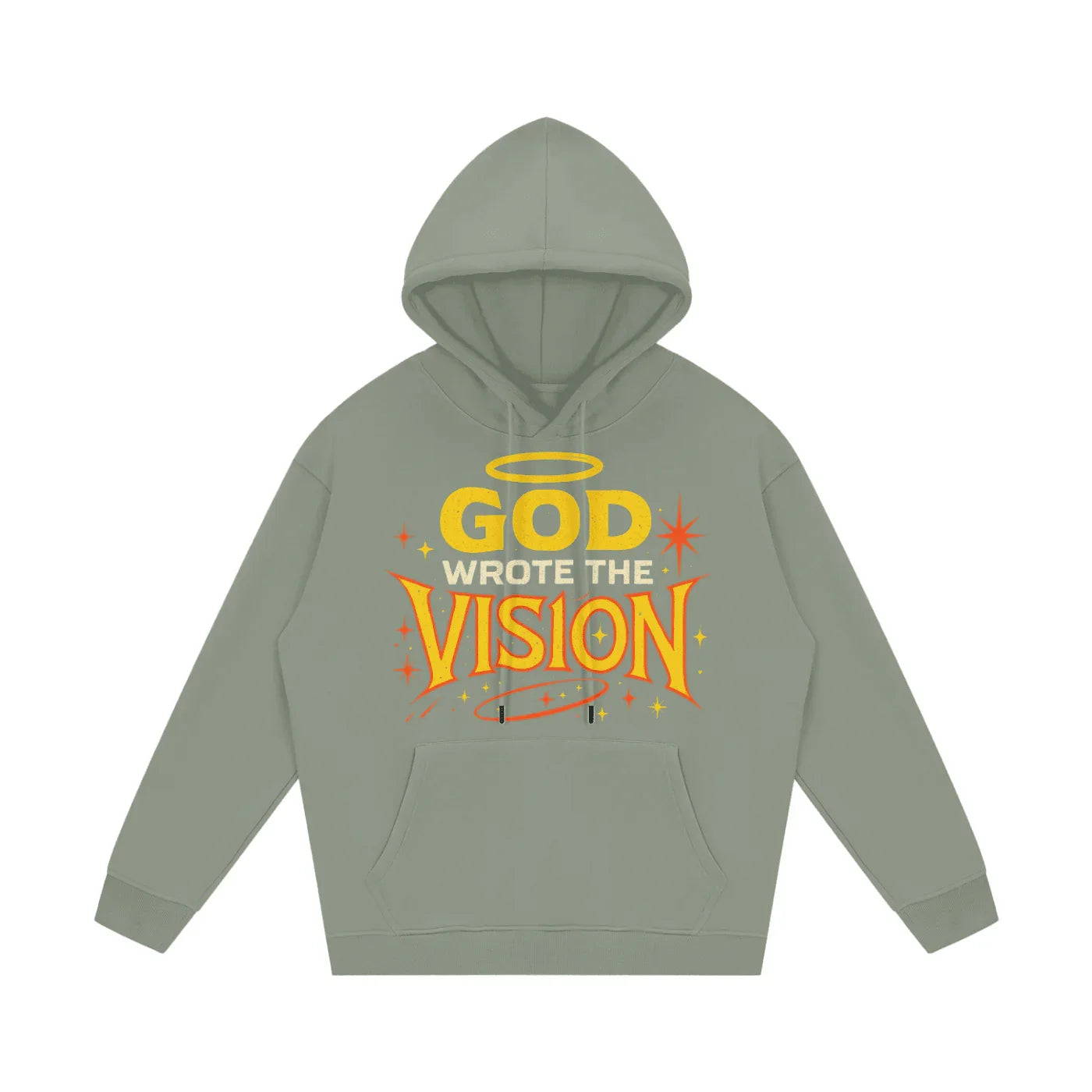 BEESMOOVE God wrote the vision Fleece Hoodie - Beesmoove