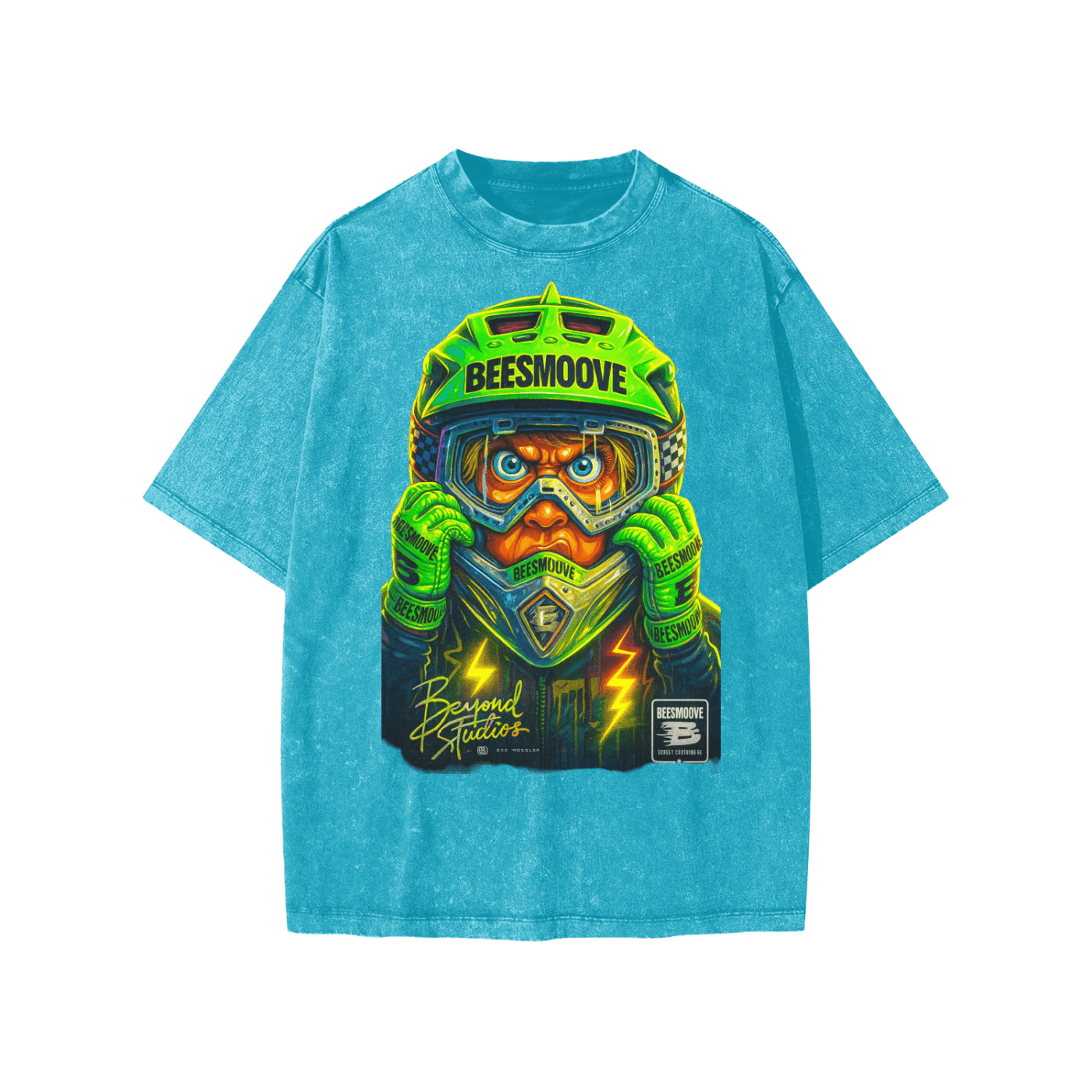 BEESMOOVE Turbo Stinger Washed Kids' T-shirt - Beesmoove