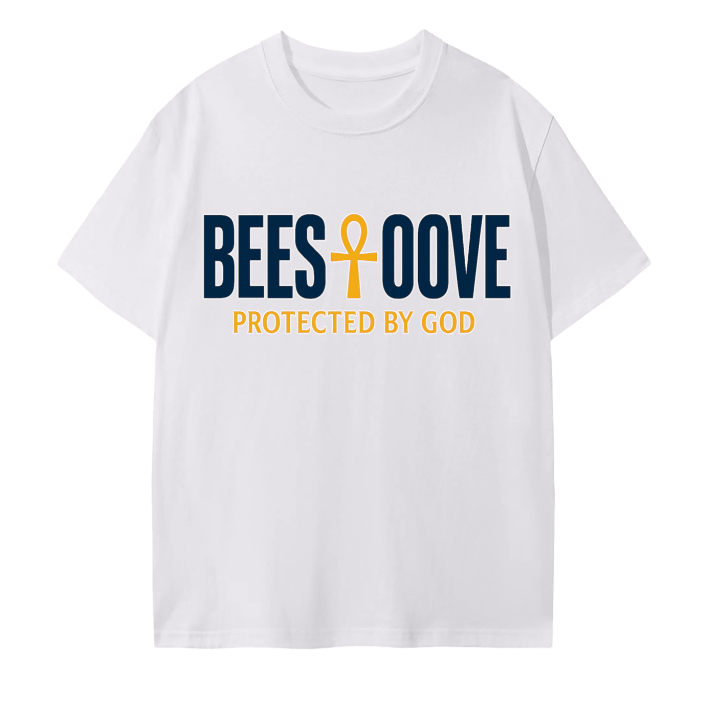 BEESMOOVE God’s Seal Protected By God T-Shirt
