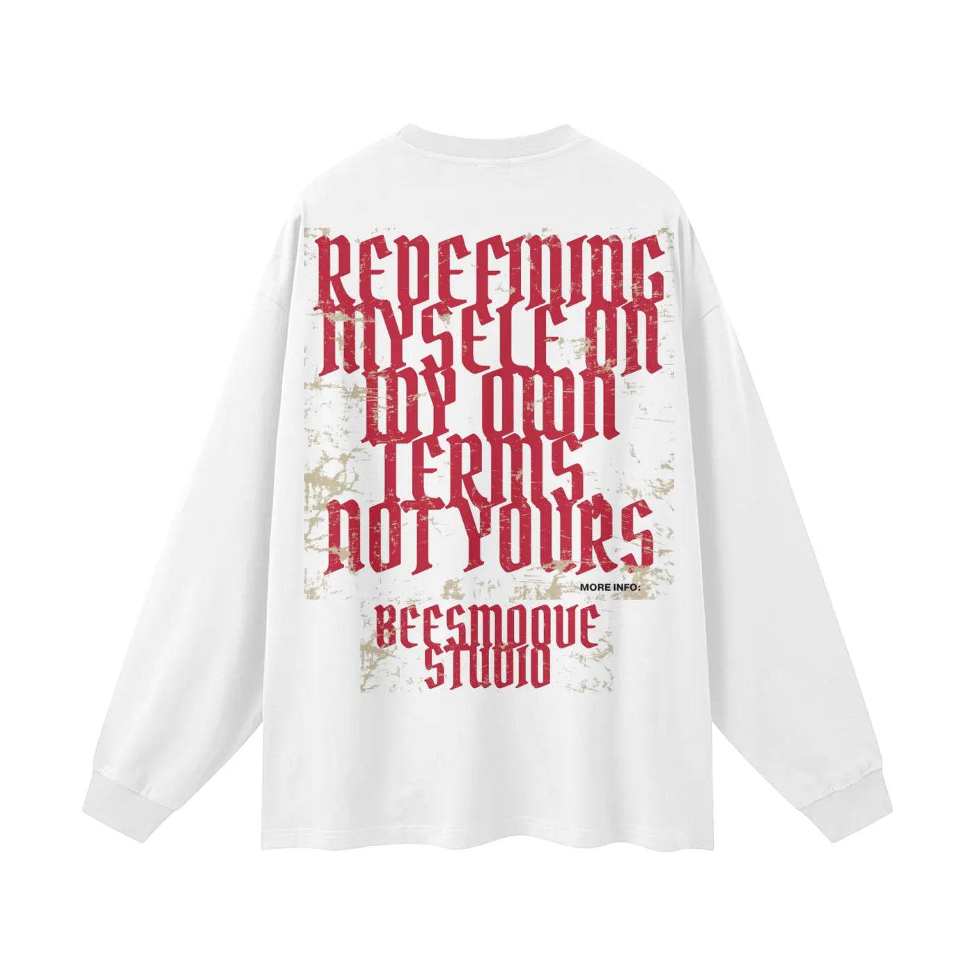 Beesmoove God Shaped Me Long Sleeve Tee - Beesmoove