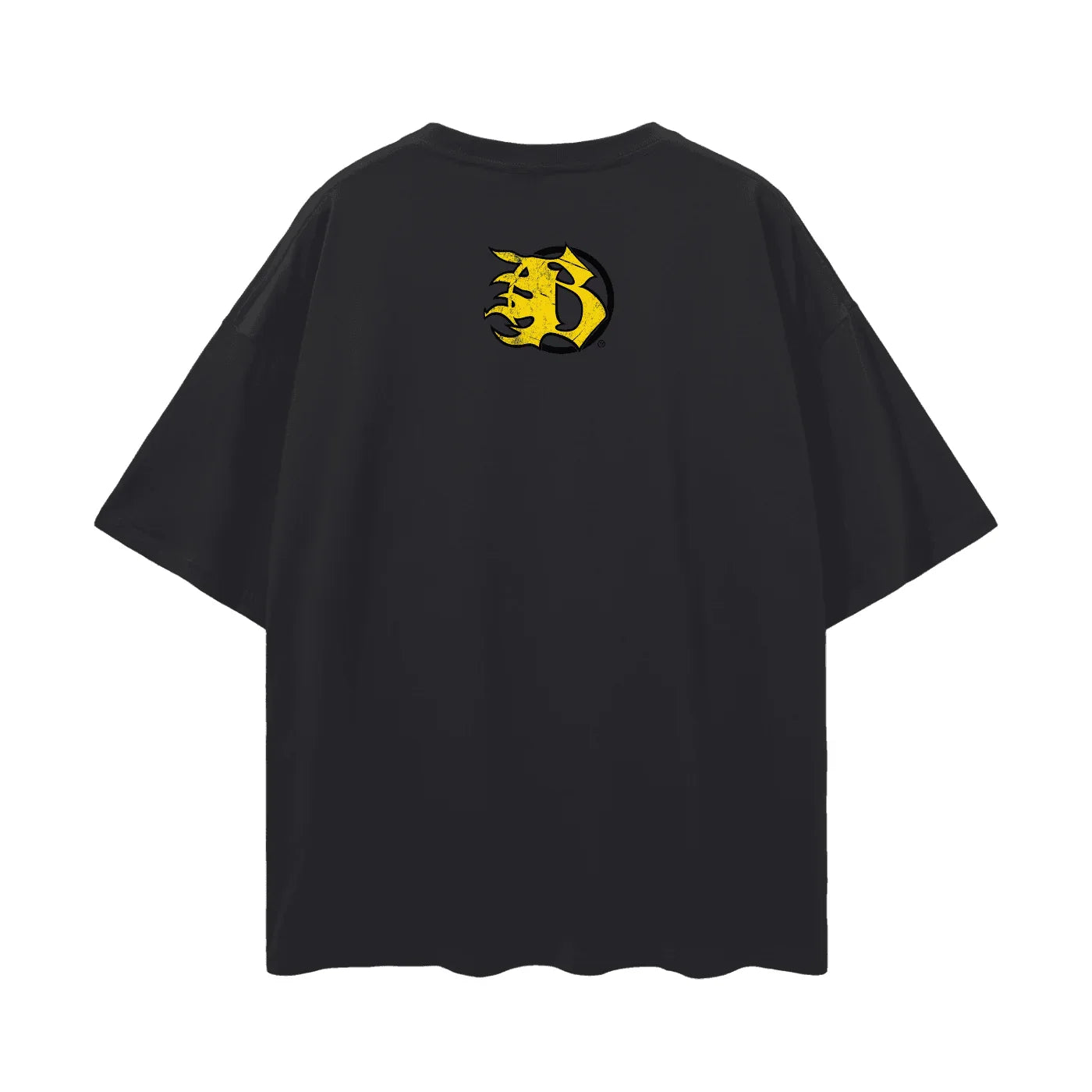 BEESMOOVE BlackSouth Lil Boo Face™ Oversize Deep Drop Shoulder Tee - Beesmoove