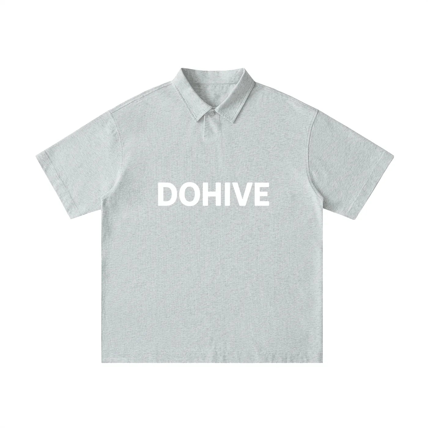 BEESMOOVE DOHIVE Loose Cotton Short-Sleeve Polo Shirt - Beesmoove