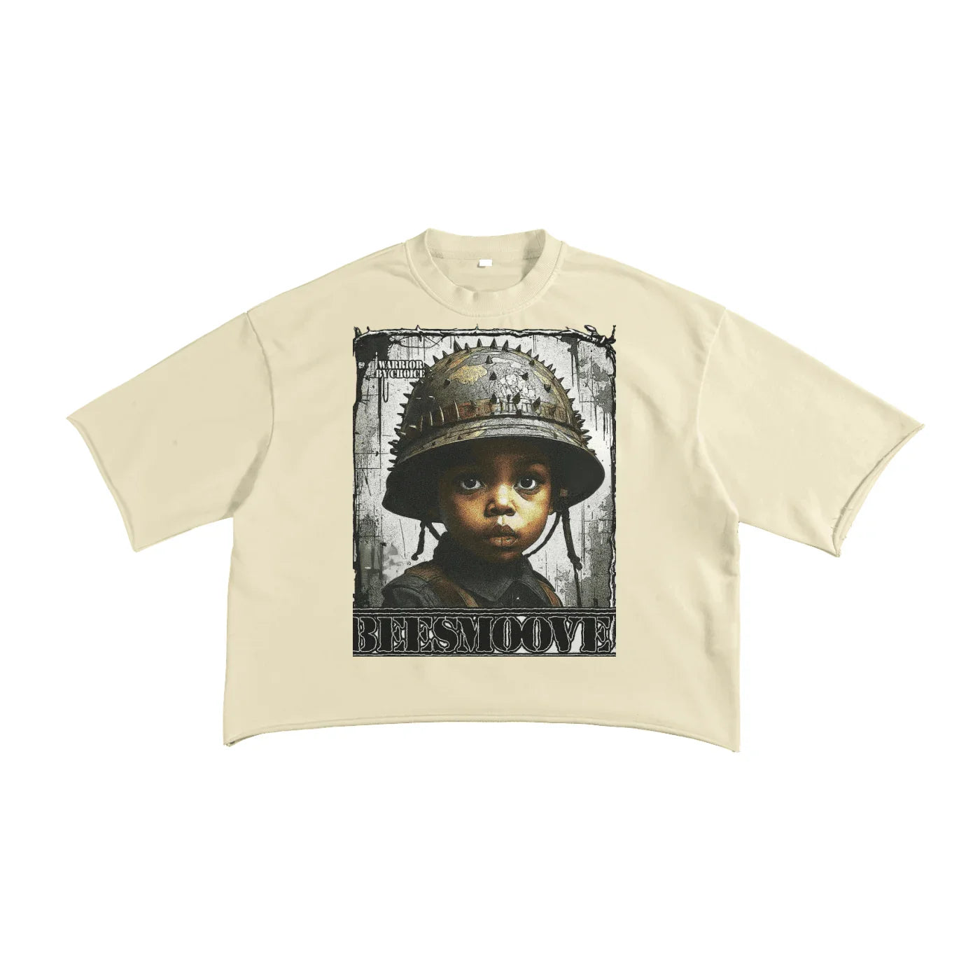 BEESMOOVE Next Gen Soldier Raw Edge T-shirt - Beesmoove