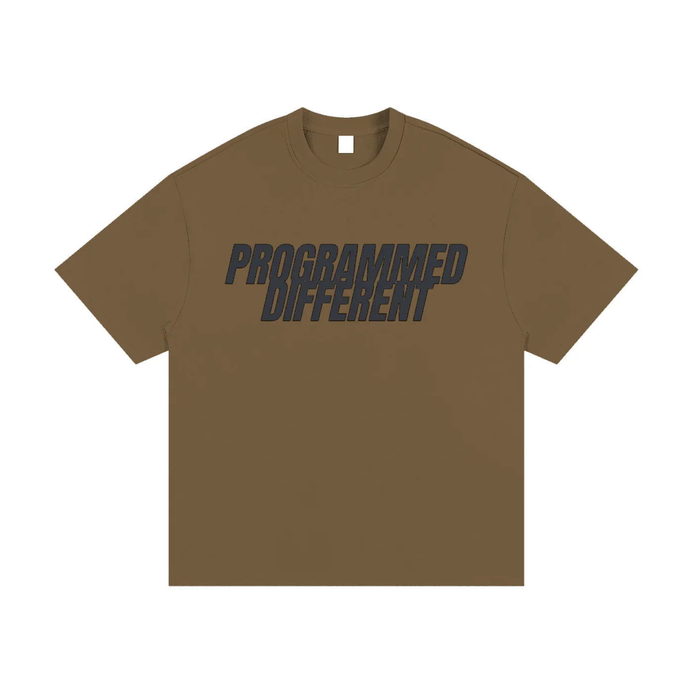 BEESMOOVE PROGRAMMED DIFFERENT Heavyweight Cotton T-Shirt - Beesmoove