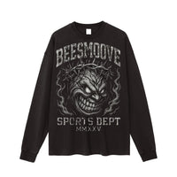 BEESMOOVE Vicious Reign Washed Long Sleeve T-shirt - Beesmoove