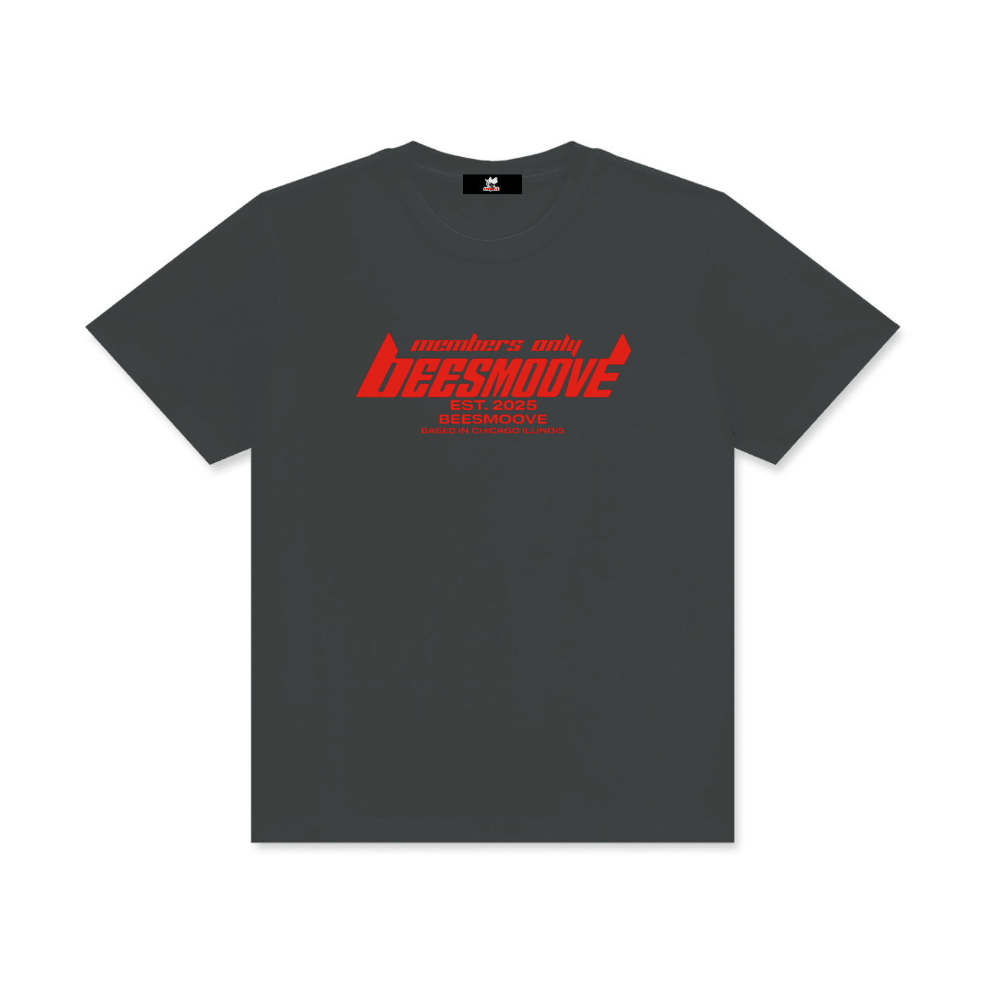 BEESMOOVE members only Classic Crew Neck Cotton T-Shirt - Beesmoove