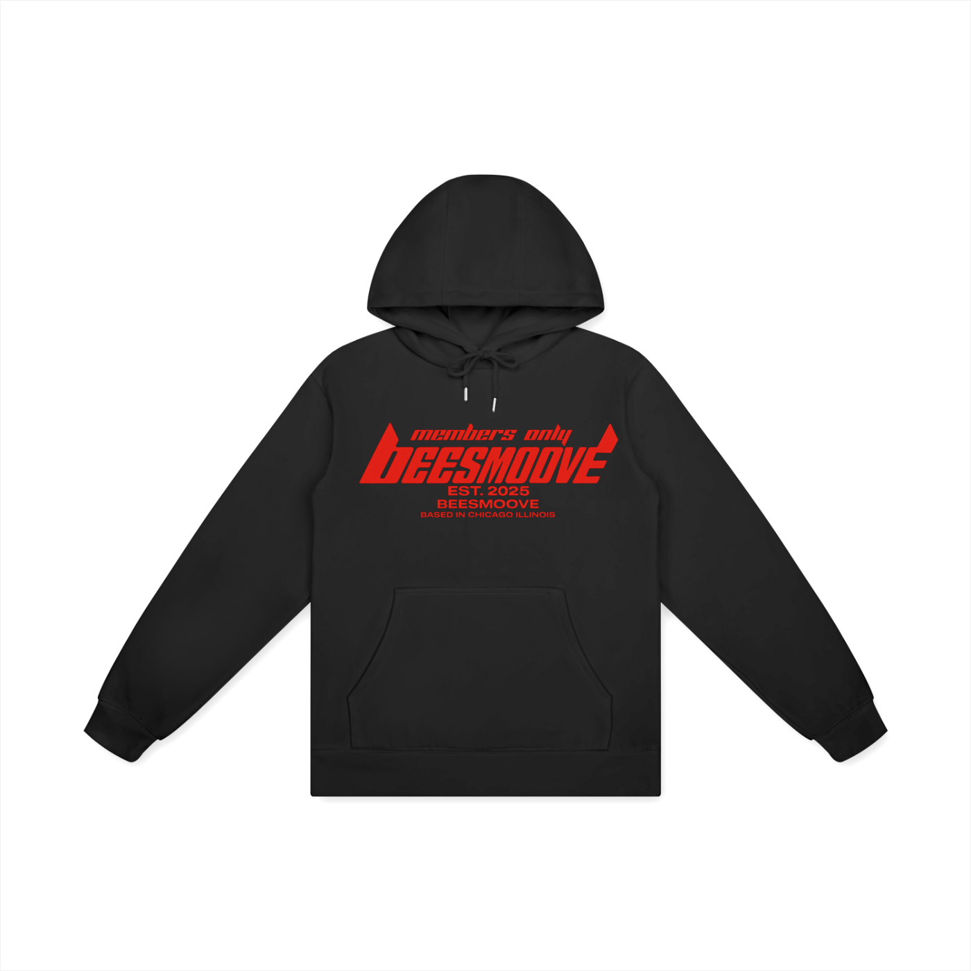 BEESMOOVE Members only Basic 100% Cotton Hoodie