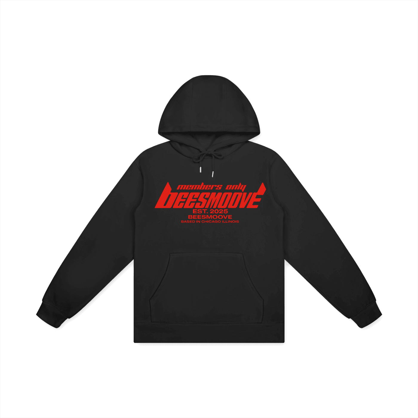 BEESMOOVE Members only Basic 100% Cotton Hoodie - Beesmoove
