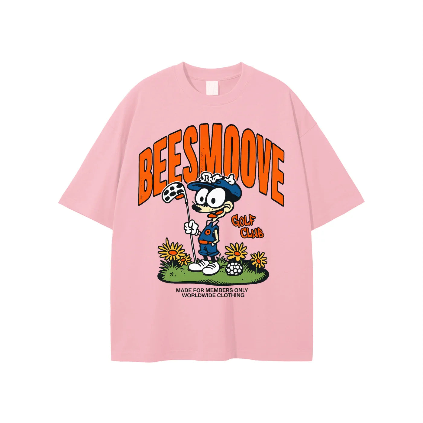 BEESMOOVE Country Club Chaos T-shirt - Beesmoove