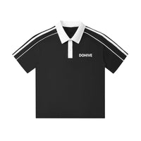 BEESMOOVE DOHIVE Collar Short-Sleeve Polo Shirt - Beesmoove