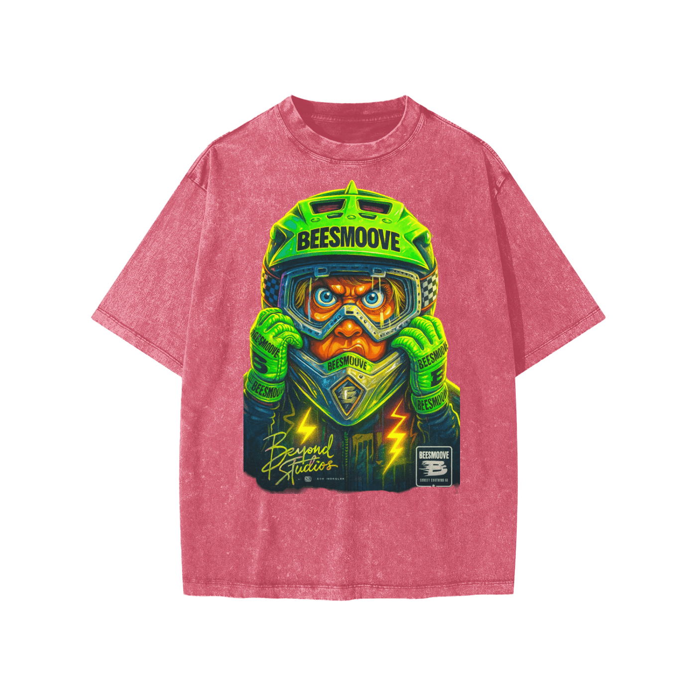 BEESMOOVE Turbo Stinger Washed Kids' T-shirt - Beesmoove