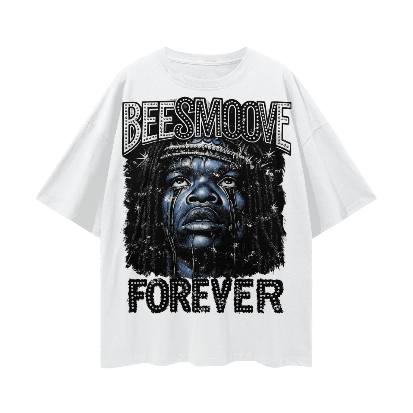 BEESMOOVE Immortal Loose Drop Shoulder T-Shirt - Beesmoove