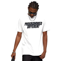 BEESMOOVE PROGRAMMED DIFFERENT Heavyweight Cotton T-Shirt - Beesmoove