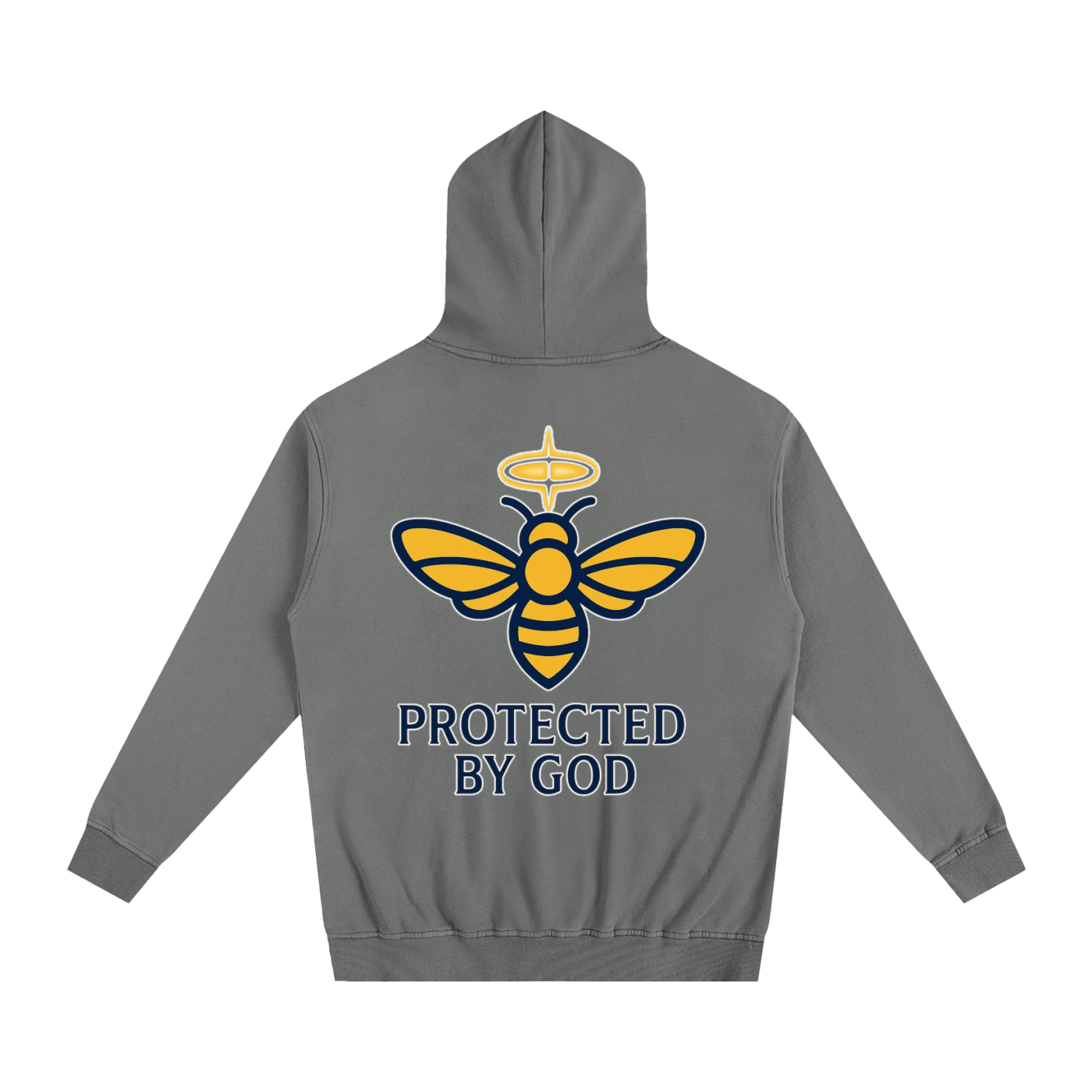 BEESMOOVE God’s Seal Protected By God Oversized Hoodie