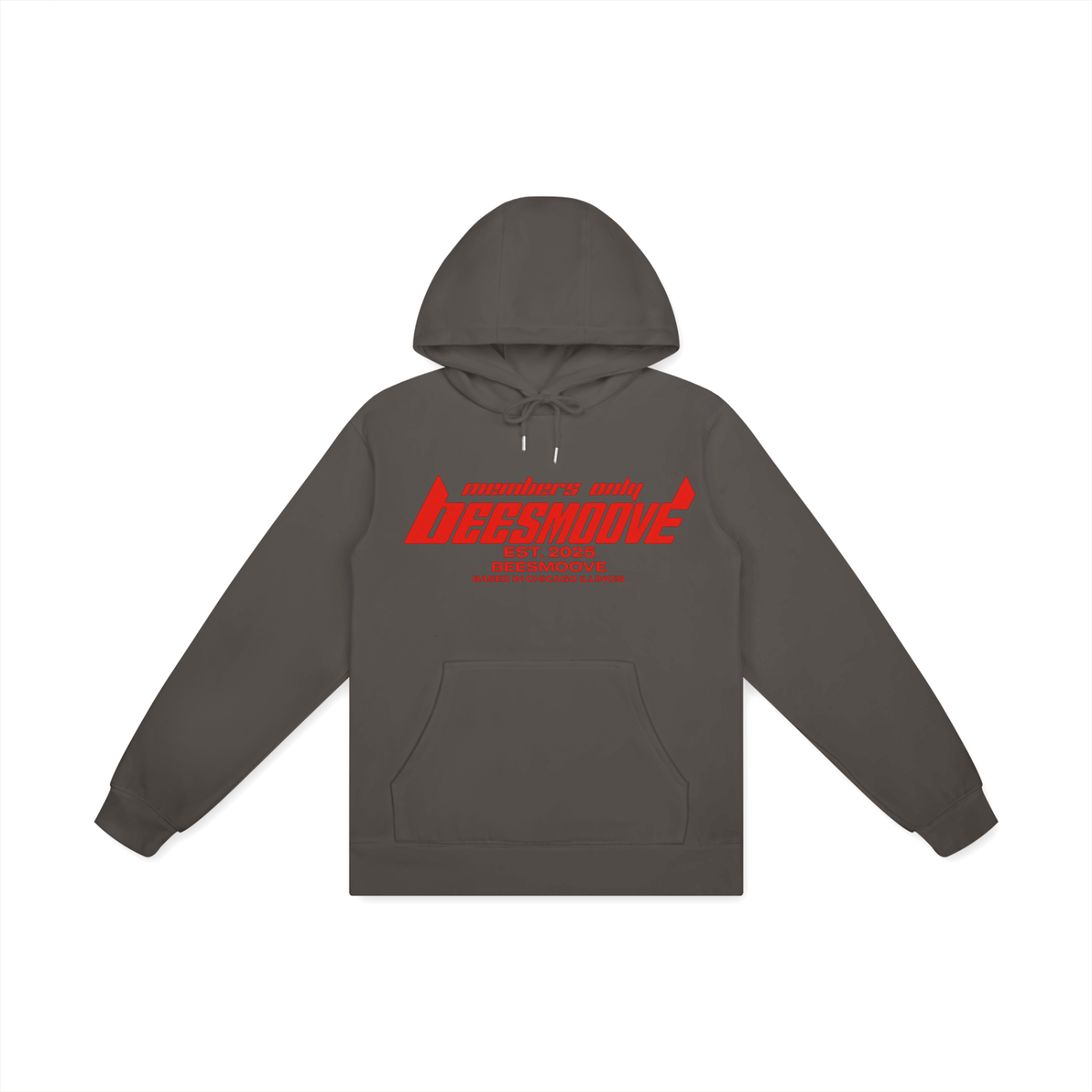 BEESMOOVE Members only Basic 100% Cotton Hoodie