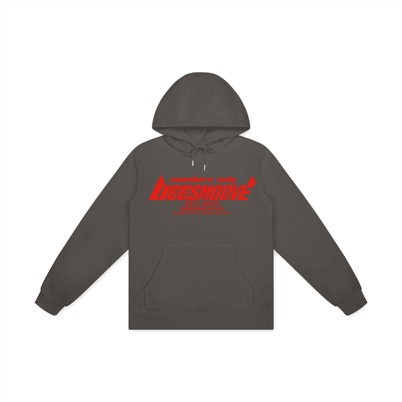 BEESMOOVE Members only Basic 100% Cotton Hoodie - Beesmoove