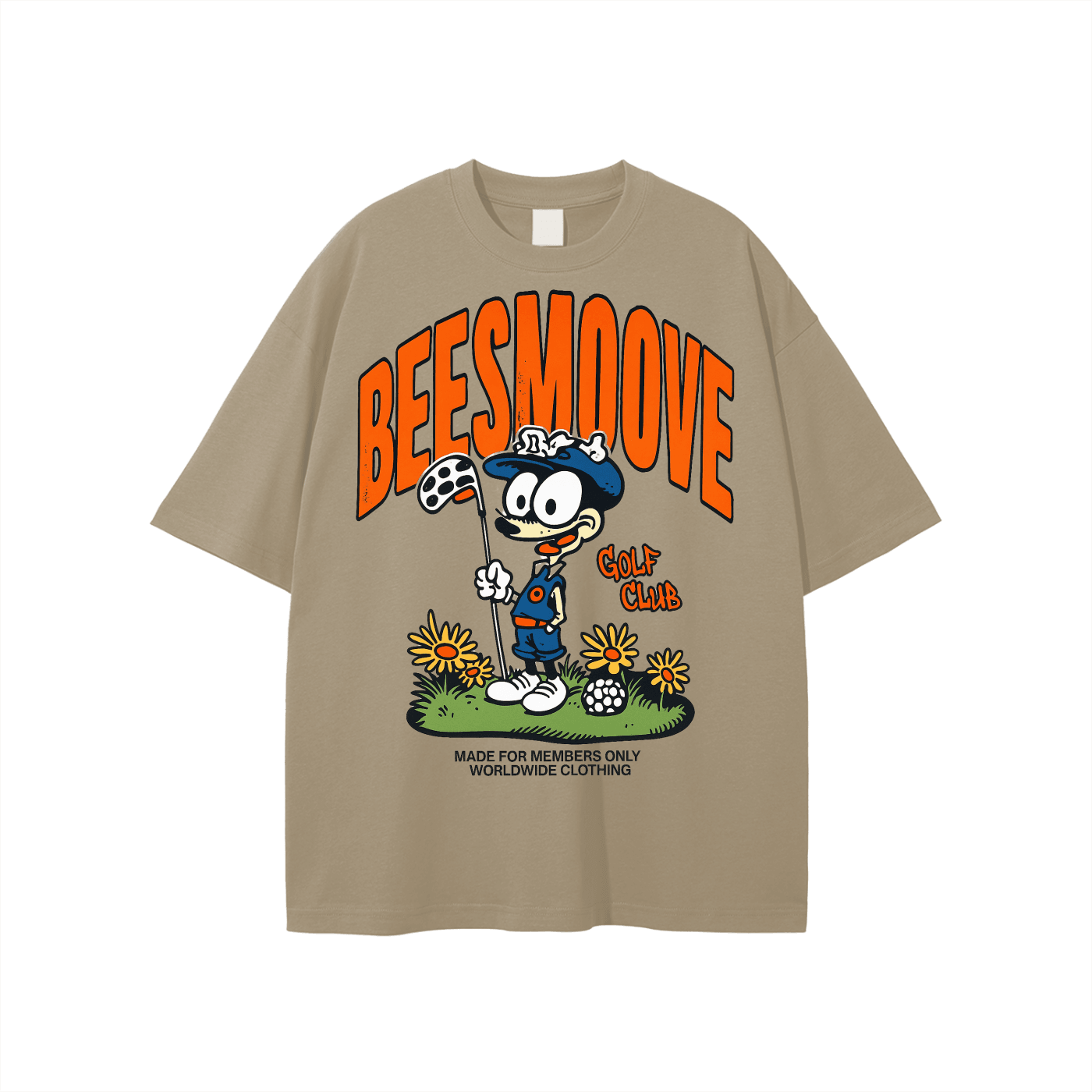 BEESMOOVE Country Club Chaos T-shirt - Beesmoove