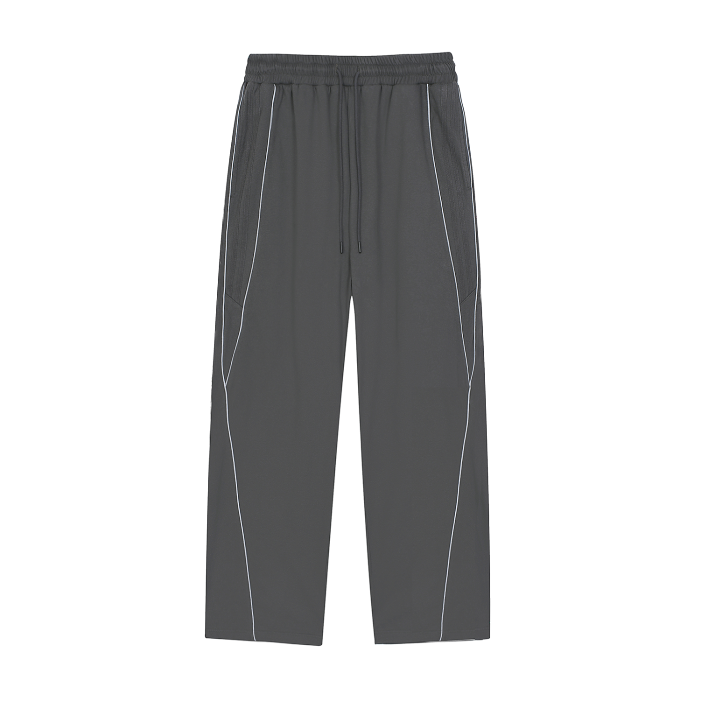 BEESMOOVE DOHIVE v1 Reflection Striped Straight-Leg Sweatpants