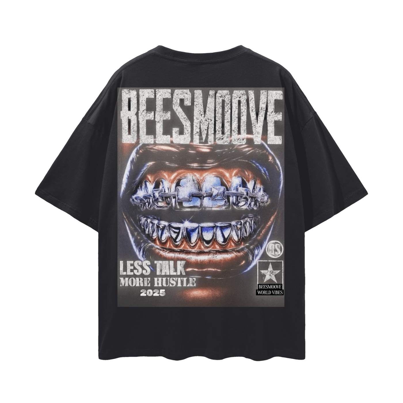 Streetwear Loose Drop Shoulder T-Shirt - Beesmoove