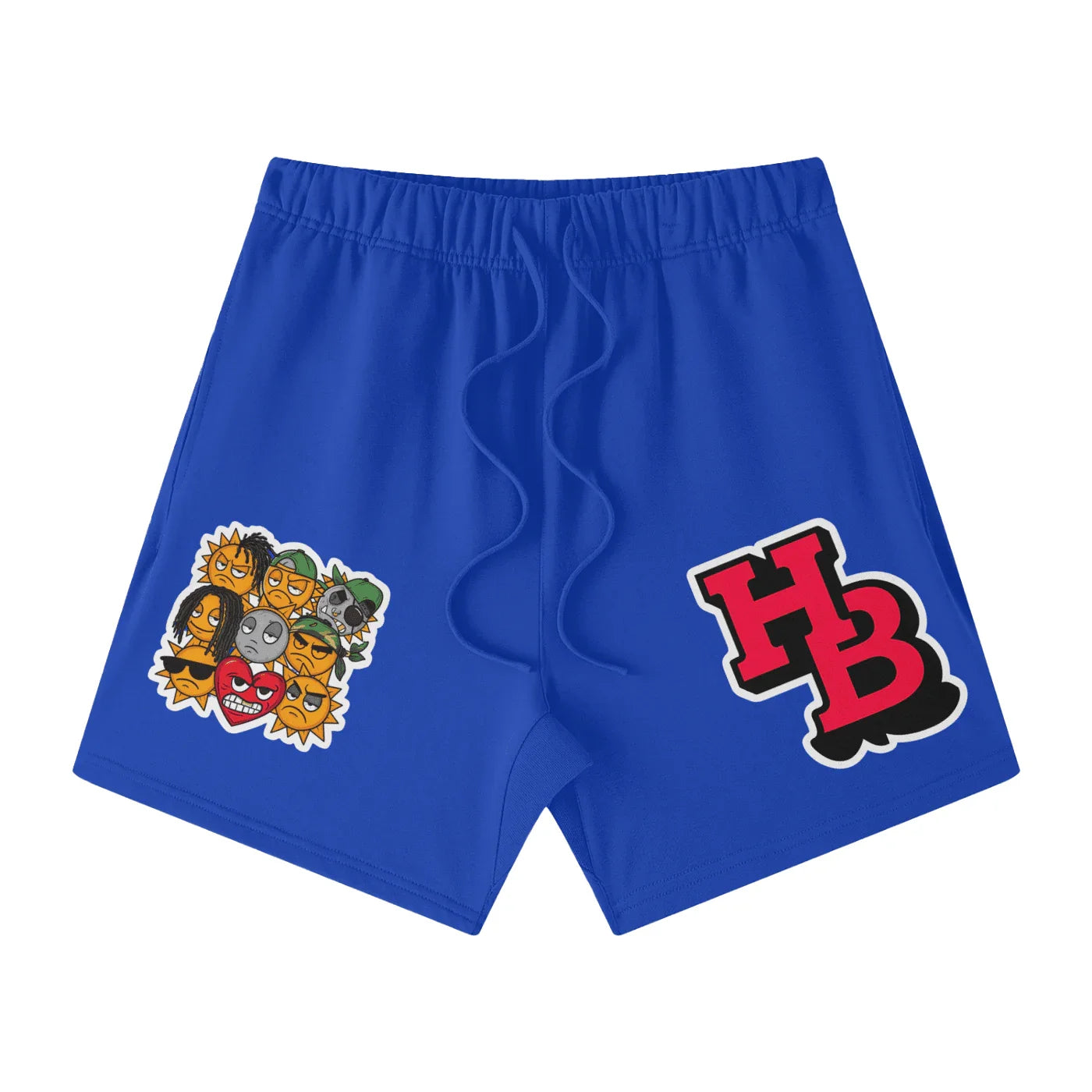 BEESMOOVE HIVEBREAKER Sun Lords Edition Heavyweight Earth Tone Loose Fit FOG 100% Cotton Shorts - Beesmoove