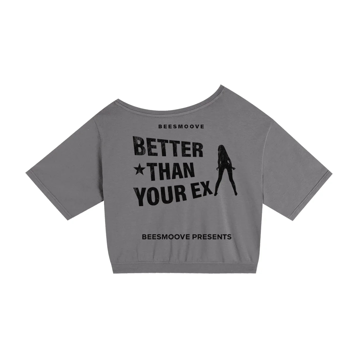 BEESMOOVE Better Than Your Ex
Asymmetric Shoulder Oversized T-Shirt - Beesmoove