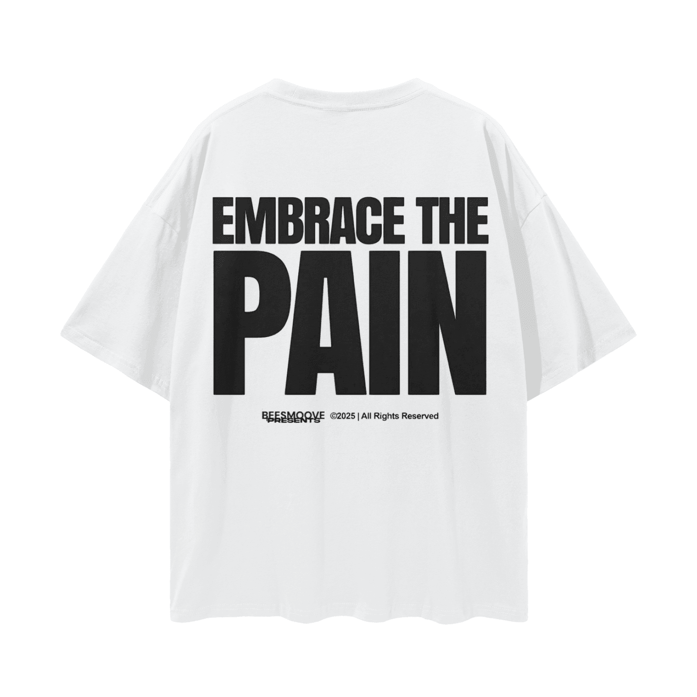 BEESMOOVE Chain Reaction Oversize Deep Drop Shoulder Tee - Beesmoove
