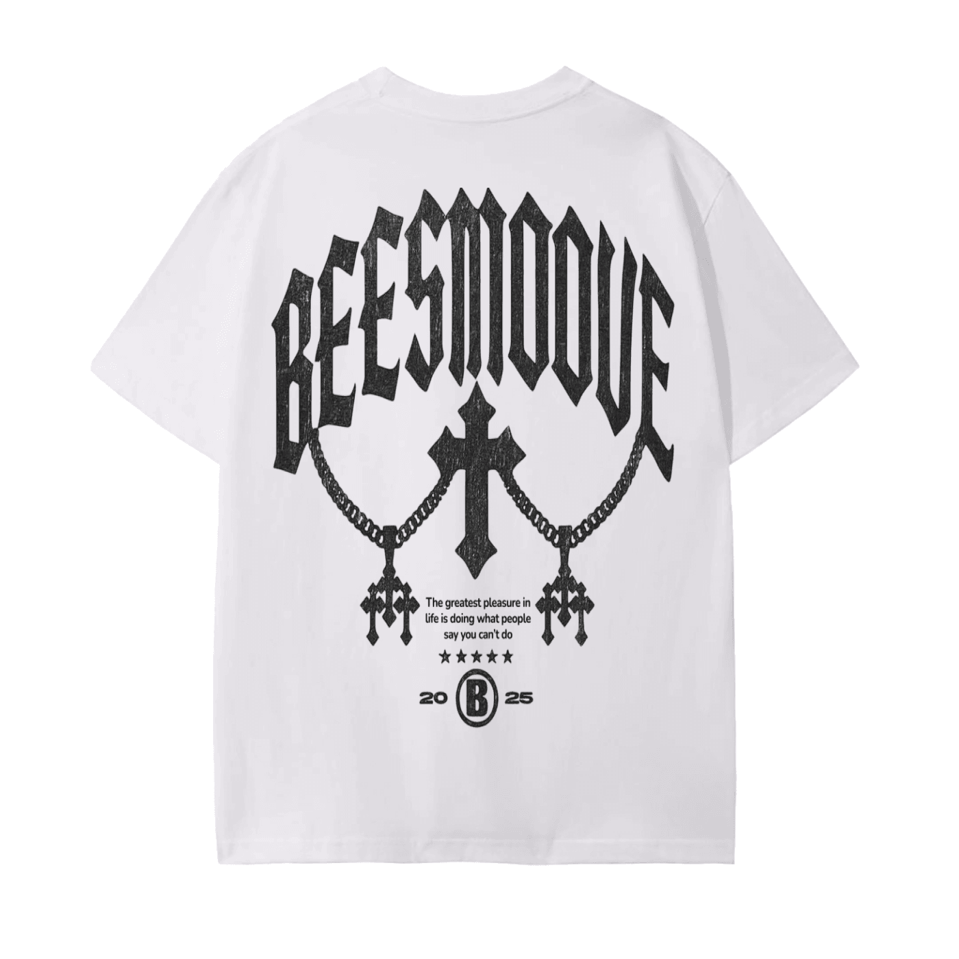 BEESMOOVE Forbidden Power Seamless Cotton T-Shirt - Beesmoove