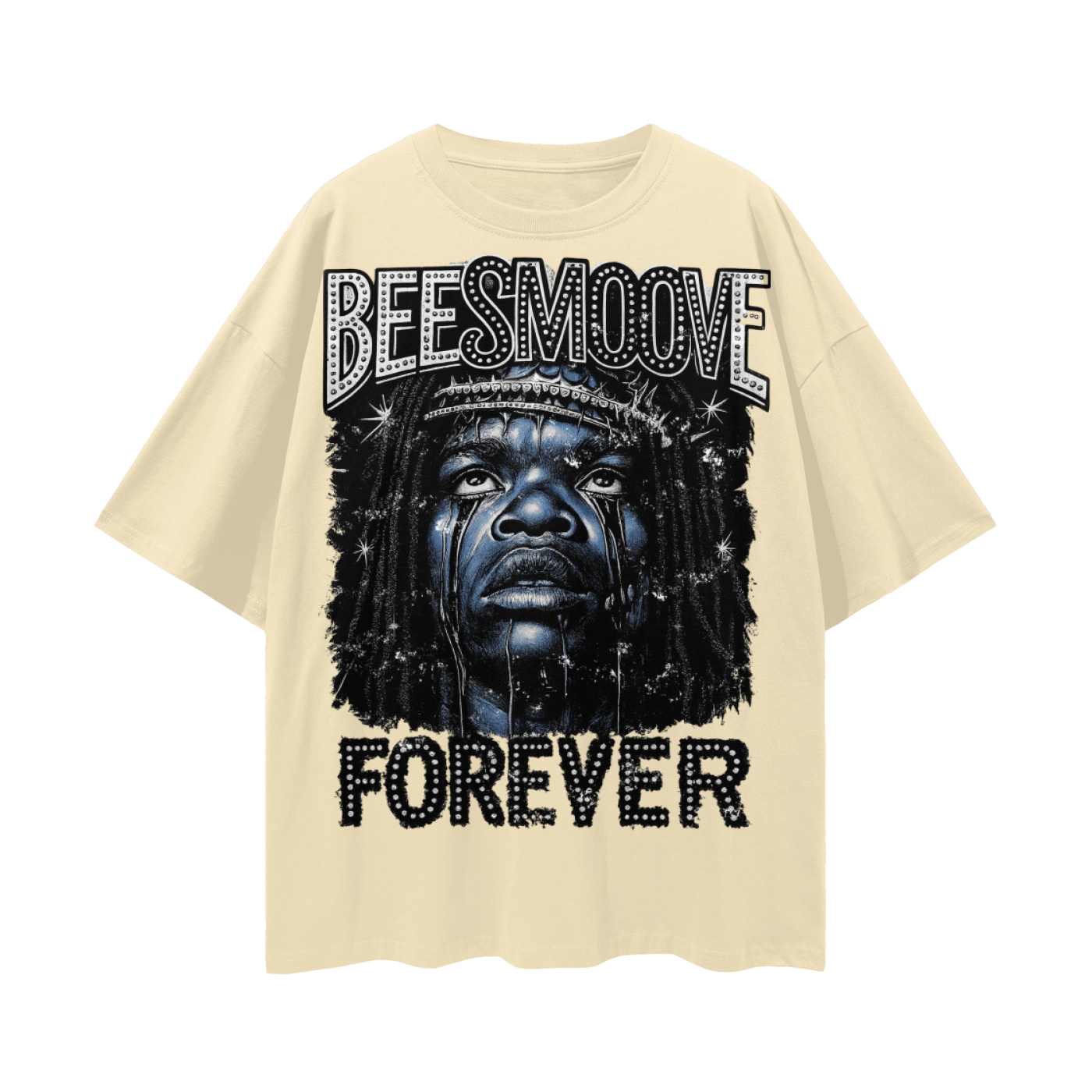 BEESMOOVE Immortal Loose Drop Shoulder T-Shirt - Beesmoove