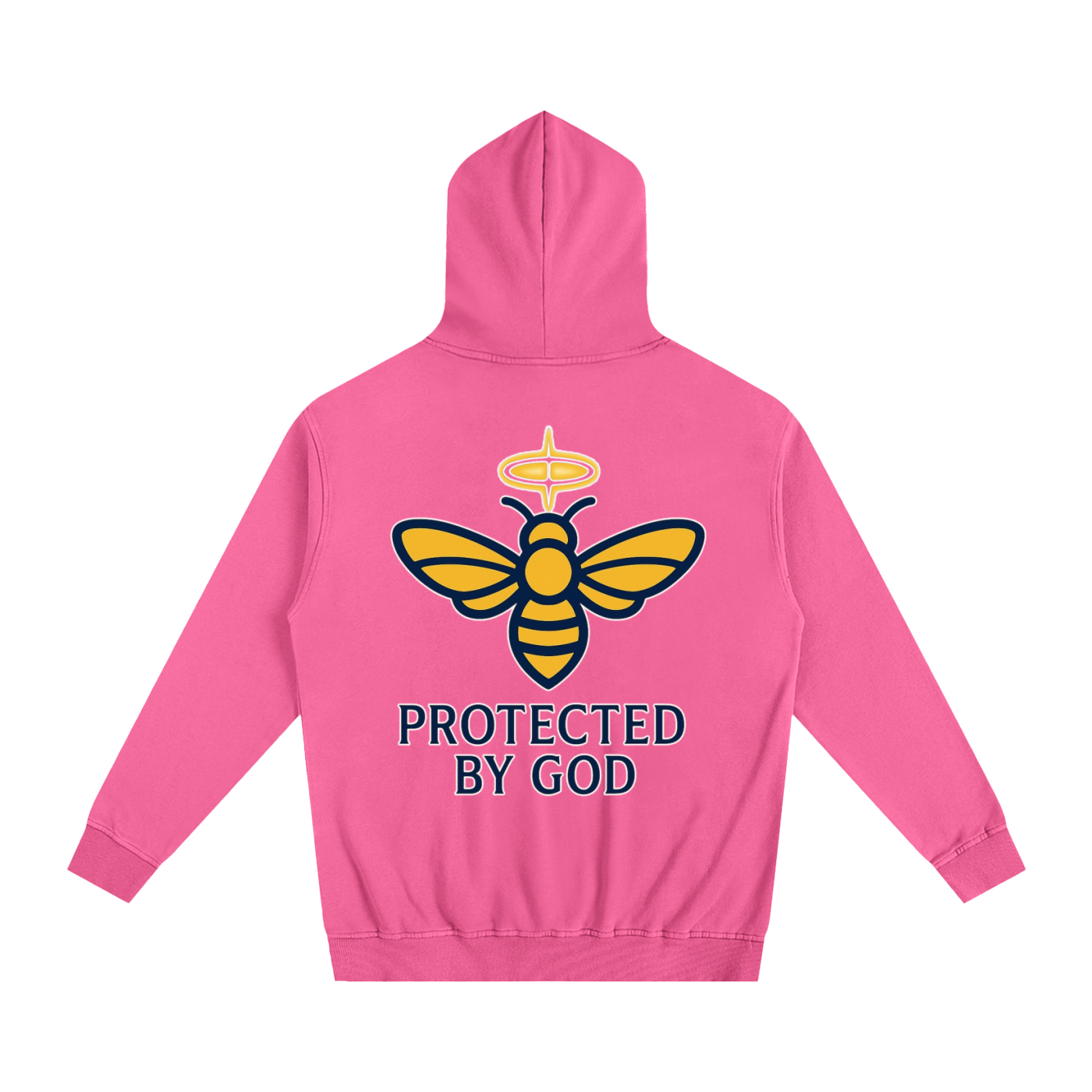 BEESMOOVE God’s Seal Protected By God Oversized Hoodie