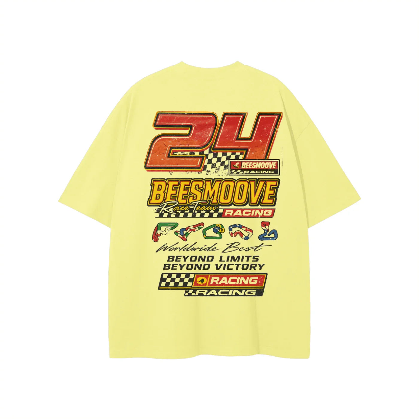 BEESMOOVE: Throttle Legends ’91 T-shirt - Beesmoove