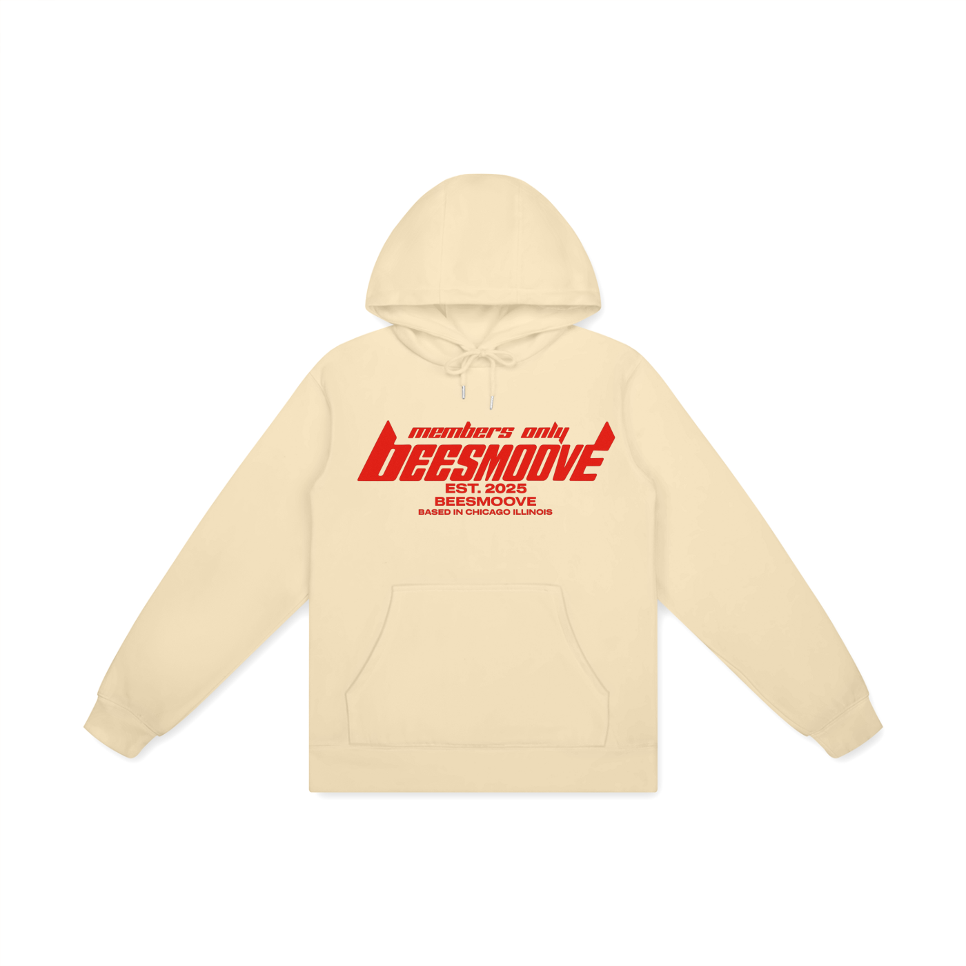 BEESMOOVE Members only Basic 100% Cotton Hoodie