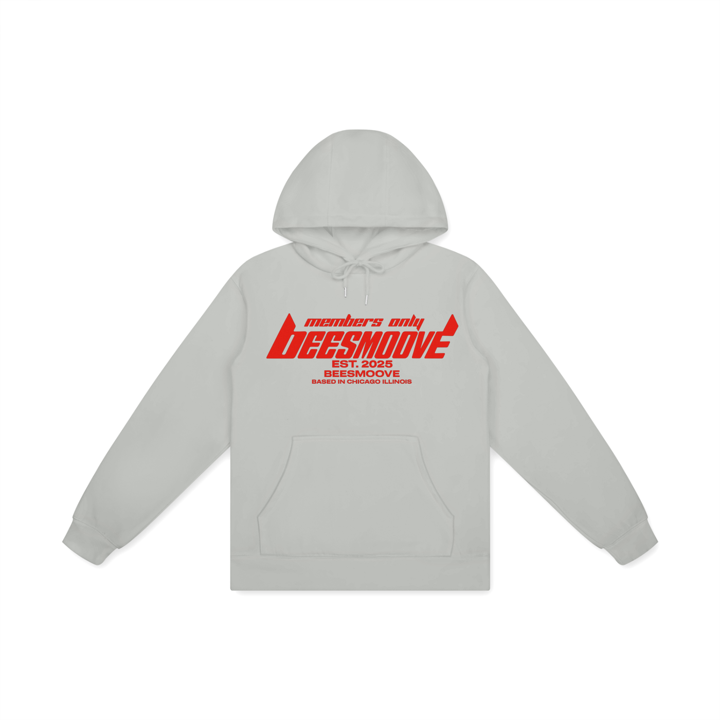 BEESMOOVE Members only Basic 100% Cotton Hoodie