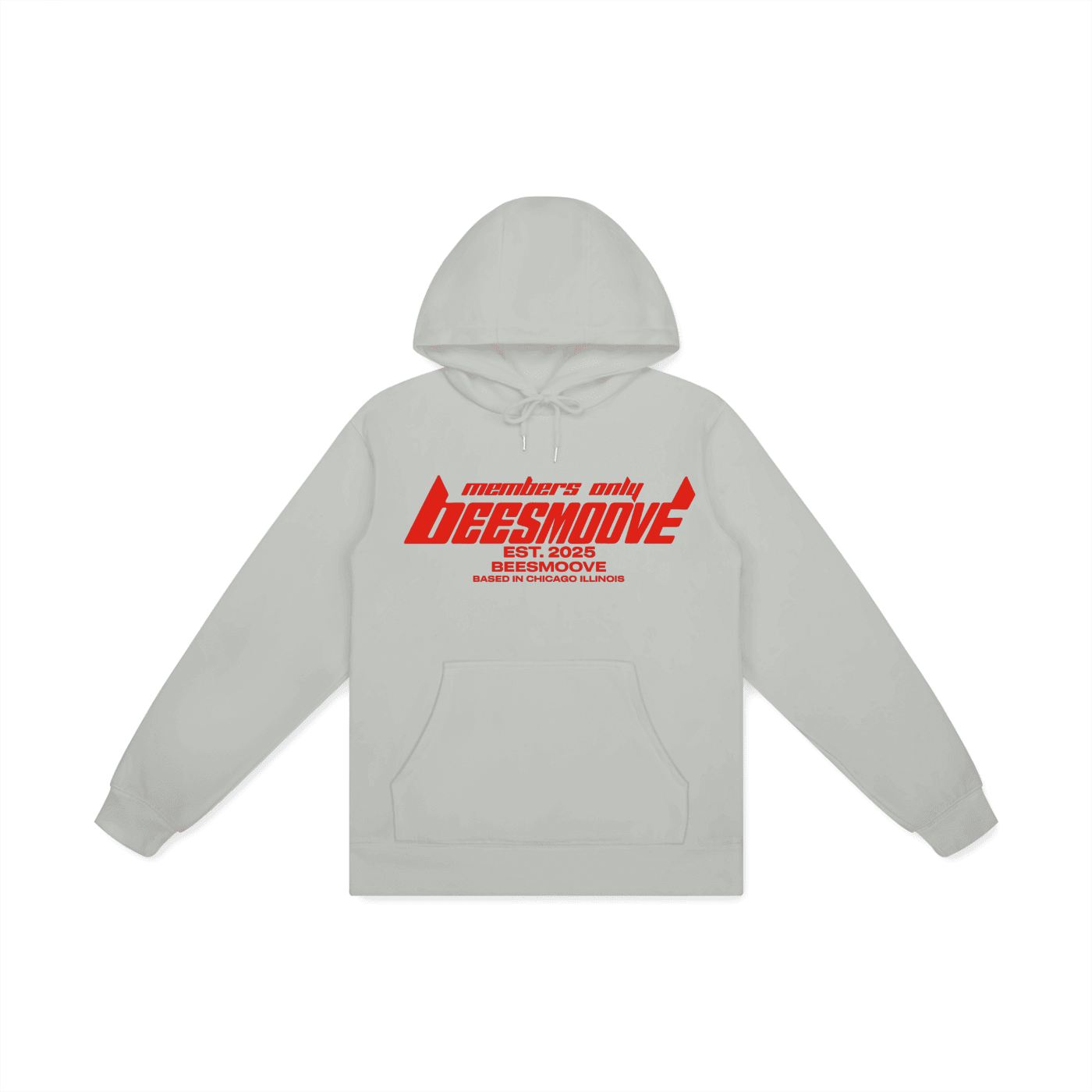 BEESMOOVE Members only Basic 100% Cotton Hoodie - Beesmoove