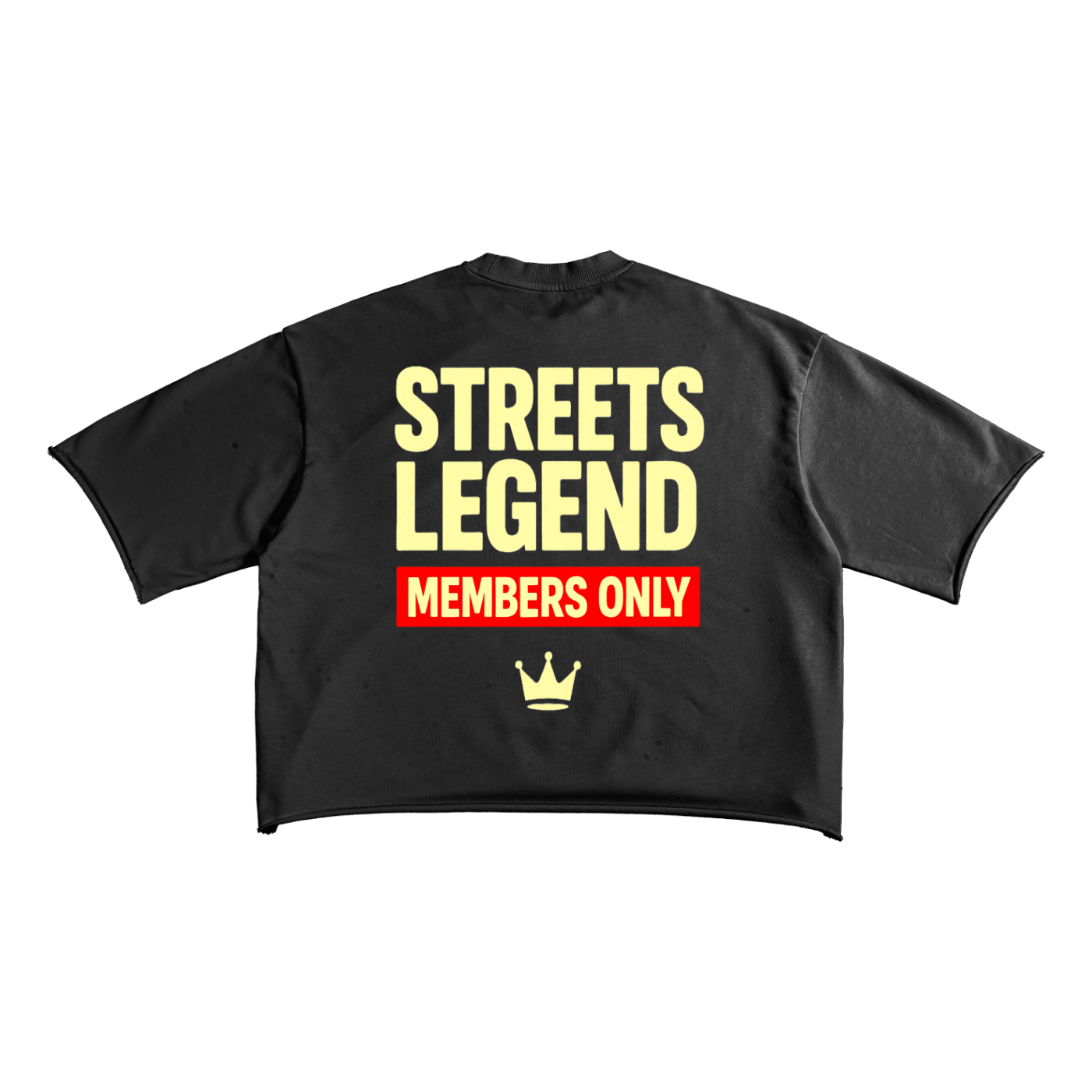BEESMOOVE BlackSouth LiL BOO Streets Legend Raw Edge T-Shirt