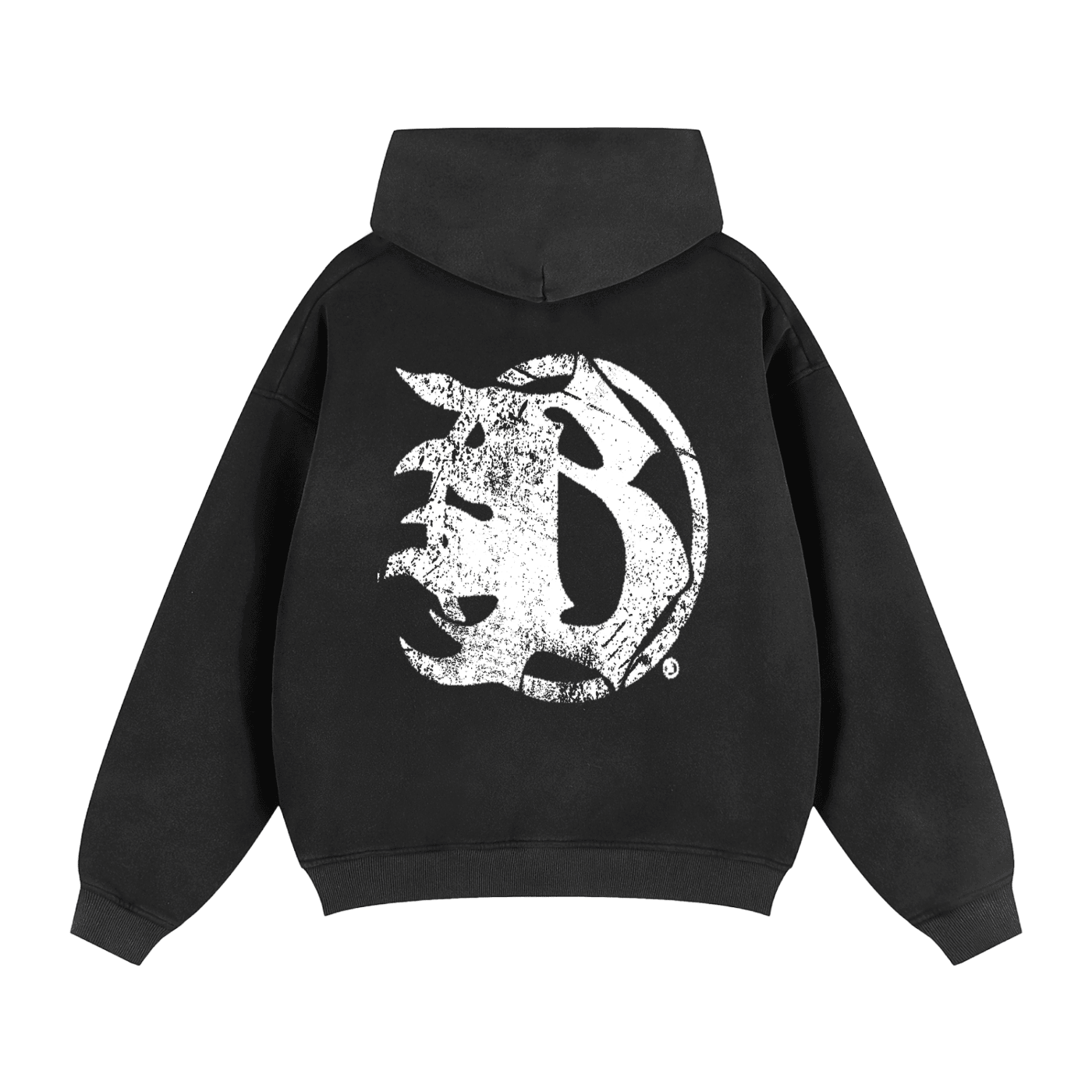 BEESMOOVE B-Squadron: Black Ops Elite Edition Two-way Zipper Boxy Hoodie - Beesmoove