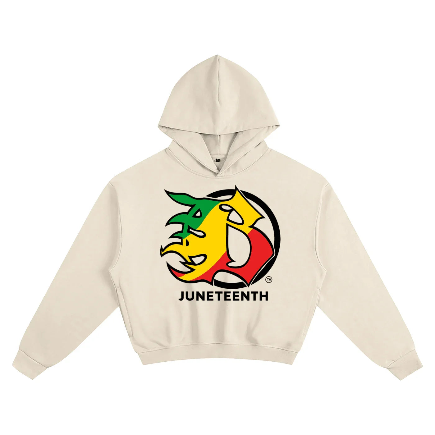 BEESMOOVE Juneteenth Freedom Boxy Hoodie - Beesmoove